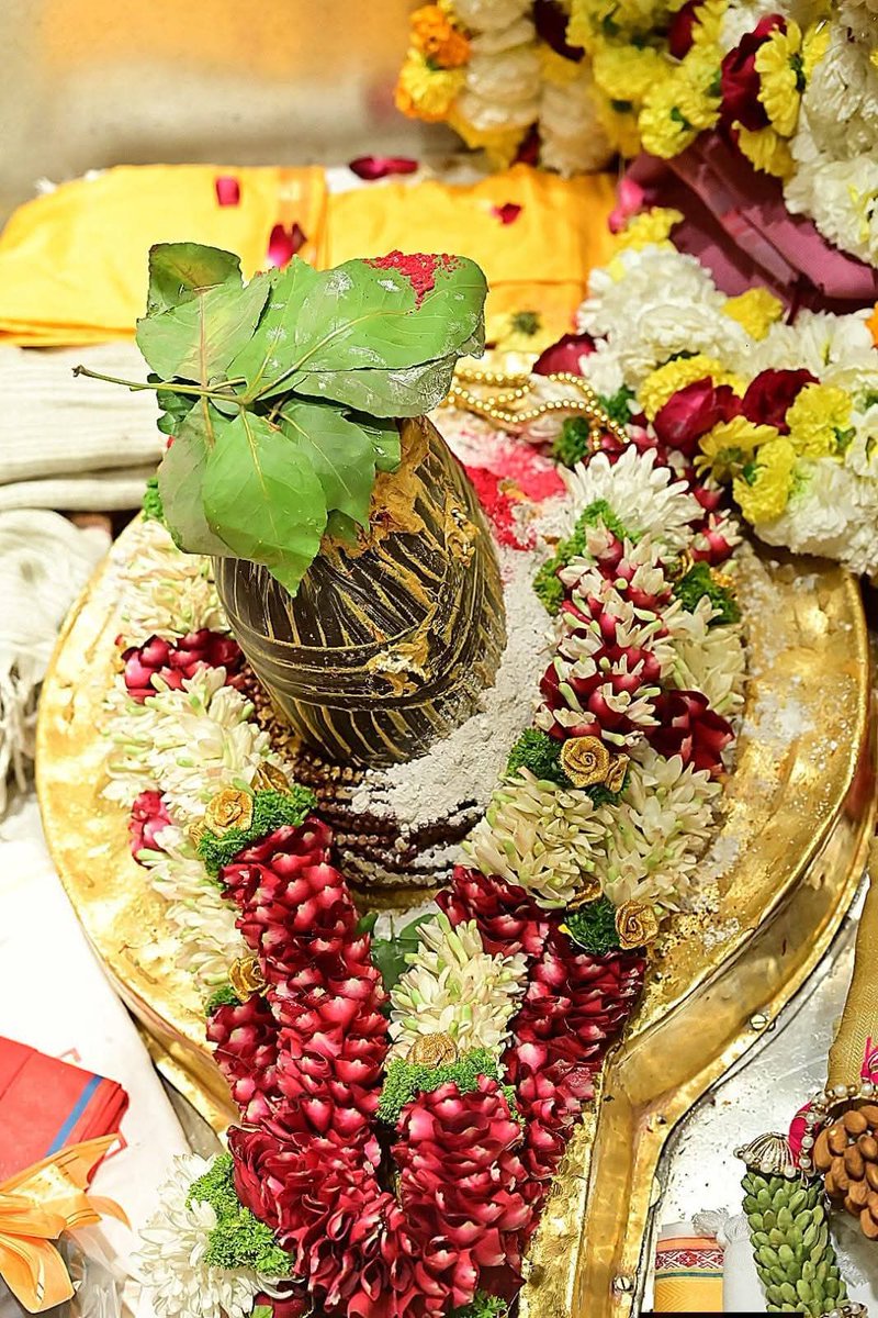 ॐ त्र्यम्बकं यजामहे सुगन्धिं पुष्टिवर्धनम्।*
*उर्वारुकमिव बन्धनान् मृत्योर्मुक्षीय मामृतात्॥*

*देवाधिदेव महादेव भगवान भोलेनाथ की आराधना के पवित्र पर्व 'महाशिवरात्रि' की आपको एवं आपके परिवार को बधाई एवं हार्दिक शुभकामनाएं...*

*🌹🕉️🌞🚩सुप्रभात 🚩🌞🕉️🌹*