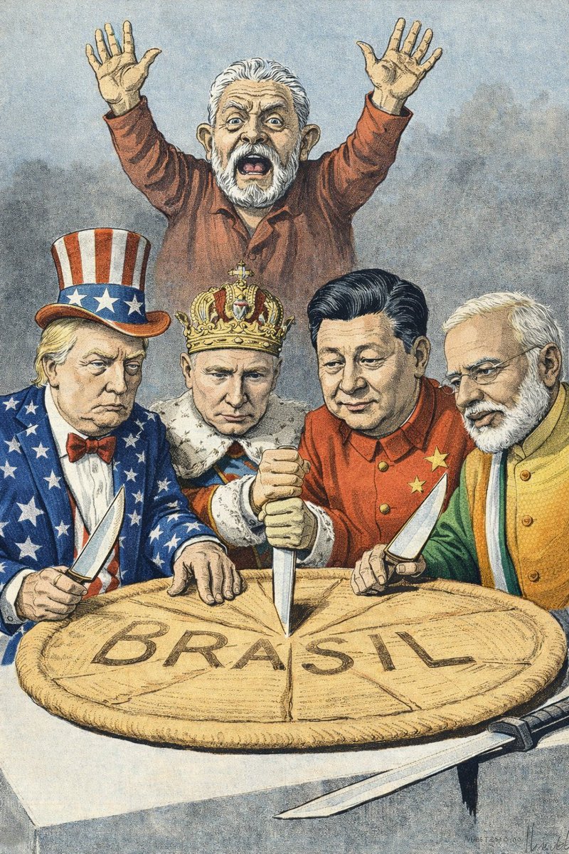 0xcarlosh's tweet image. O século de humilhação do Brasil - Em breve postarei uma thread aqui