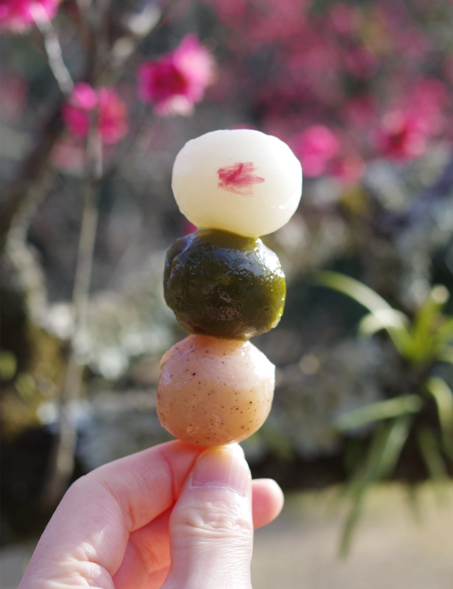 Post by qp on X: 梅見ながら団子