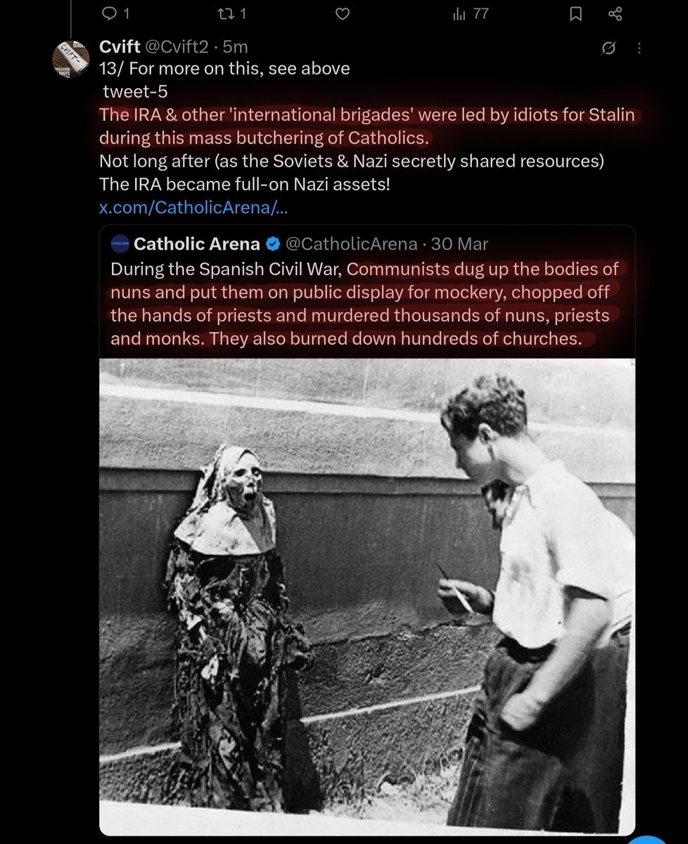 Cvift2's tweet photo. As this film was being made, Marxists terrorists were generating hate using provocative assassinations
In the years leading up to WW1, agents of the Kaiser used them to destabilise opposition
🚩Later, as Stalin &amp; Hitler secretly shared resources, they'd become full-on Nazi assets https://t.co/x3vPmd7zAQ