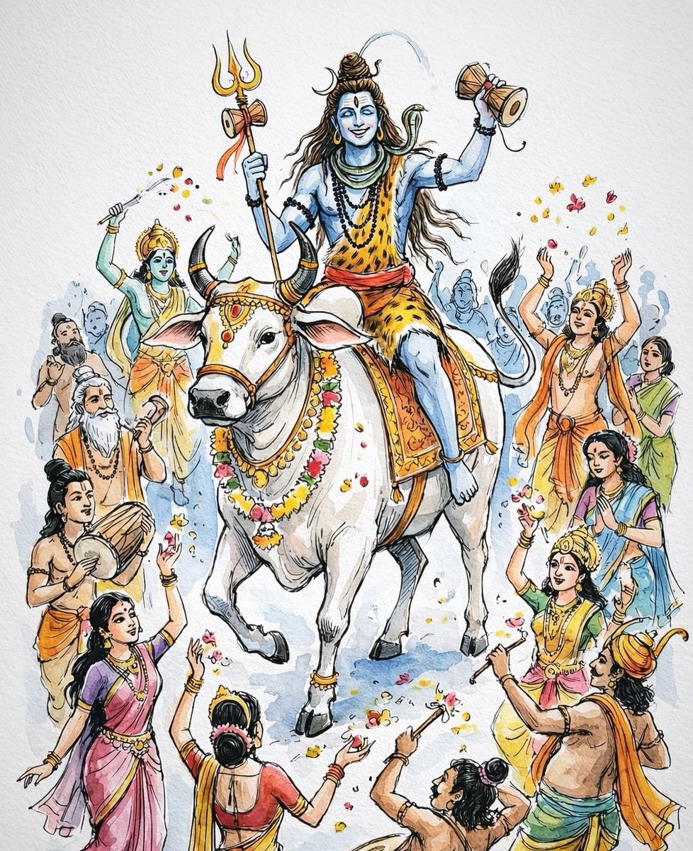 garimaaa20's tweet photo. ॐ नमो भवाय शर्वाय रुद्राय वरदाय च।
पशूनां पतये नित्यमुग्राय च कपर्दिने॥
महादेवाय भीमाय त्र्यम्बकाय च शान्तये।
ईशानाय मखघ्नाय नमोऽस्त्वन्धकघातिने॥ https://t.co/uXv1VDjDxL