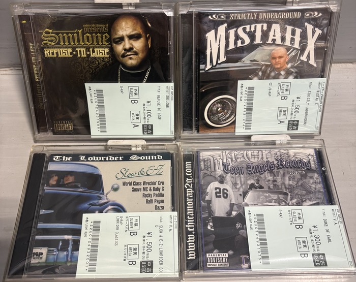 2/15(日)中古入荷♢CHICANO GANGSTA RAP CD入荷情報 ♢チカーノ