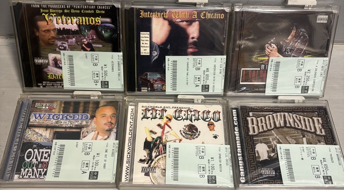 2/15(日)中古入荷♢CHICANO GANGSTA RAP CD入荷情報 ♢チカーノ