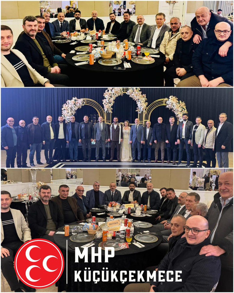 İlçe Başkanımız Sn. #EkremSarısoy ve İlçe Yöneticilerimiz, İlçe Teşkilat Başkanımız Sn. Haydar Güney'in yeğeninin nişan merasimine katılmışlardır. Kendilerine bir ömür #mutluluklar dileriz.

<a href="/_MHPistanbul_/">MHP İstanbul</a>

#MHPİstanbul 
#MHPKüçükçekmece