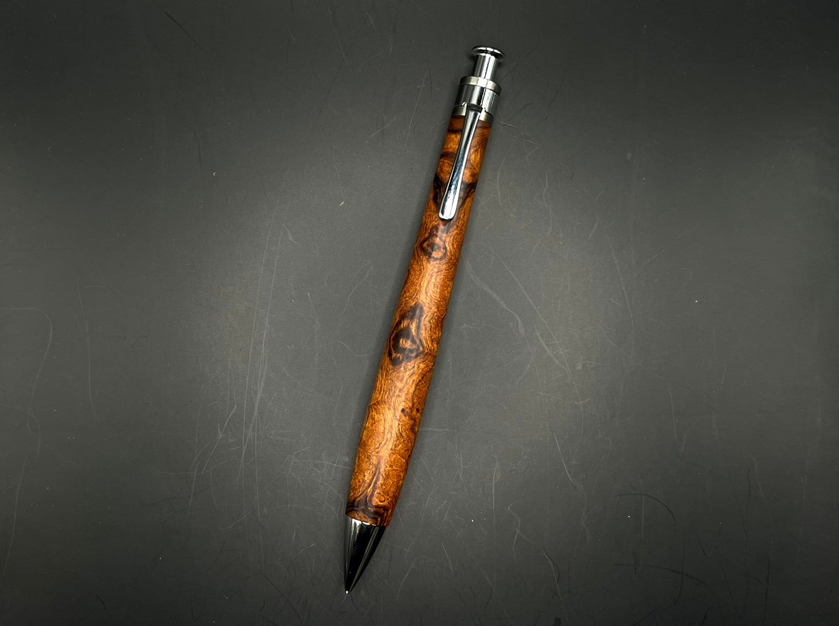 いいねの数だけペン紹介 工房楔 デザートアイアンウッド 前々から楔で