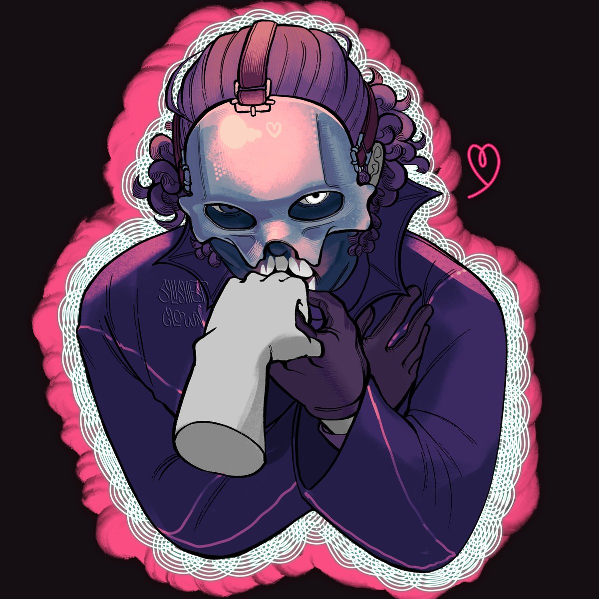 SilliestSlush's tweet photo. ONE FINAL VALENTINES POST BECAUSE PERPETUA HAS ME SWOONING 💜💜😖😖👉👈💜💜
finished this reeeeely quickly in the span of a day 
#thebandghost https://t.co/gtRjfr0Ke3