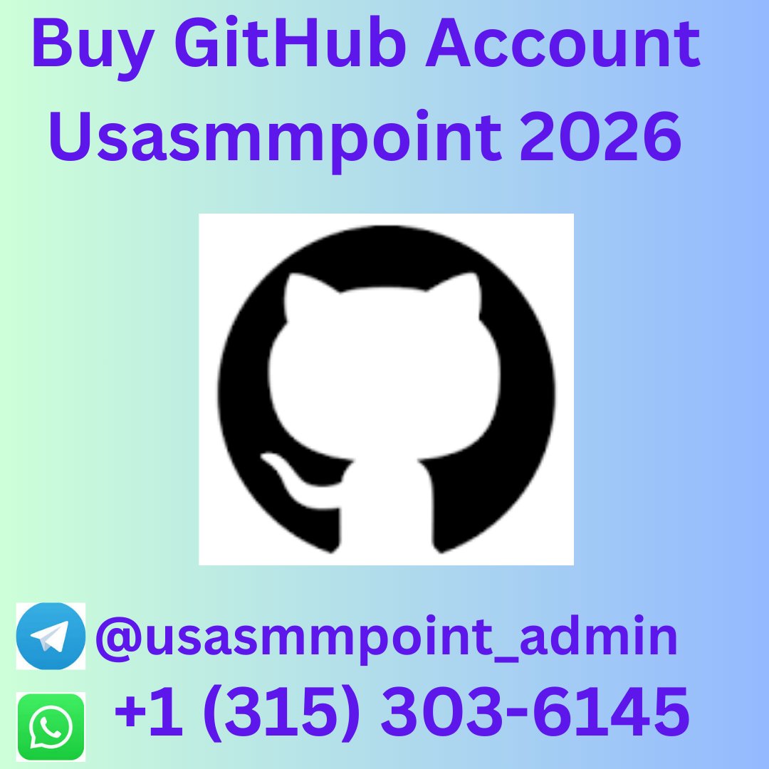 DonldTramp1250's tweet photo. Buy Veryfied GitHub Account Best Website -2026

#GitHub #OpenSource #GitHubProfile #GitHubDev
#GitHubCommunity #MyGitHub #CodeLife #Developer
#Programming #DevCommunity #SoftwareEngineering
#TechLife #WebDev #CodingJourney #WomenWhoCode

https://t.co/1XQXbANqzM https://t.co/CyGj44xqfv