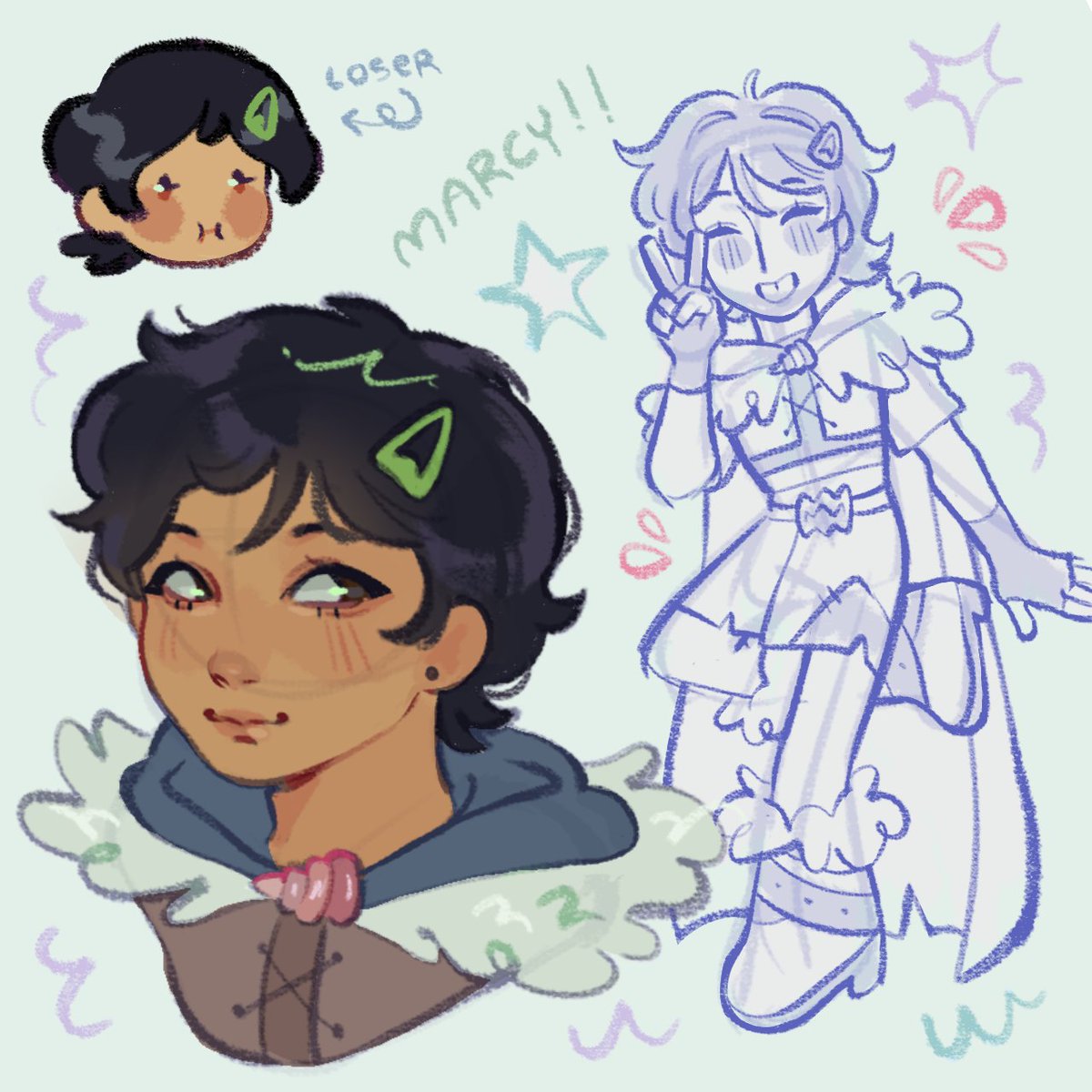 Back w the amphibia art #amphibia