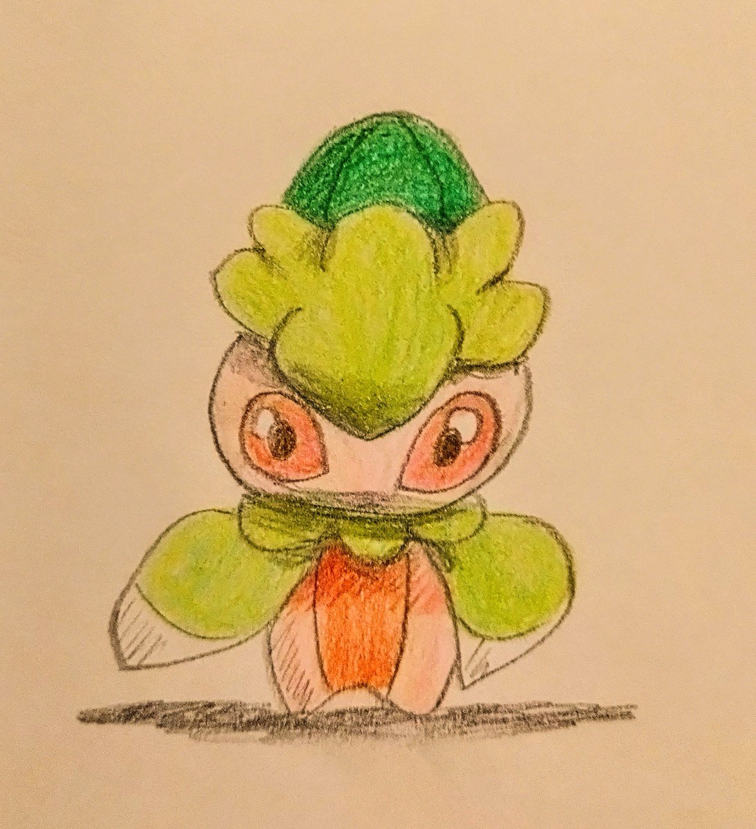 sheep85617091's tweet photo. カリキリになりきりっ
#ポケモン #カリキリ #なりきり #イラスト #ギャグ #だじゃれ #みんなで楽しむTwitter展覧会 #pokemon #Fomantis #illustration #pun #joke https://t.co/nofcVlQrqs