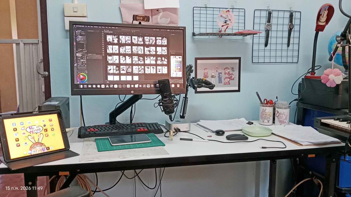 โต๊ะทำงานนักวาด ❌ 
ห้องเก็บของ ⭕️ 🥲