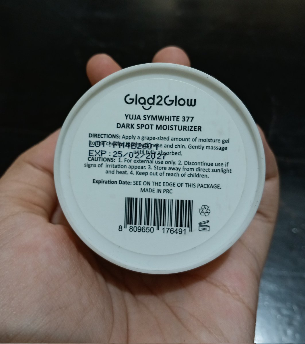 annralaa's tweet photo. wts preloved g2g moisturizer dark spot/yuja symwhite 377, isinya masih ada sekitar 70-80%

27K
dom jaksel, co by 🍊 https://t.co/AKMOTAdgwU