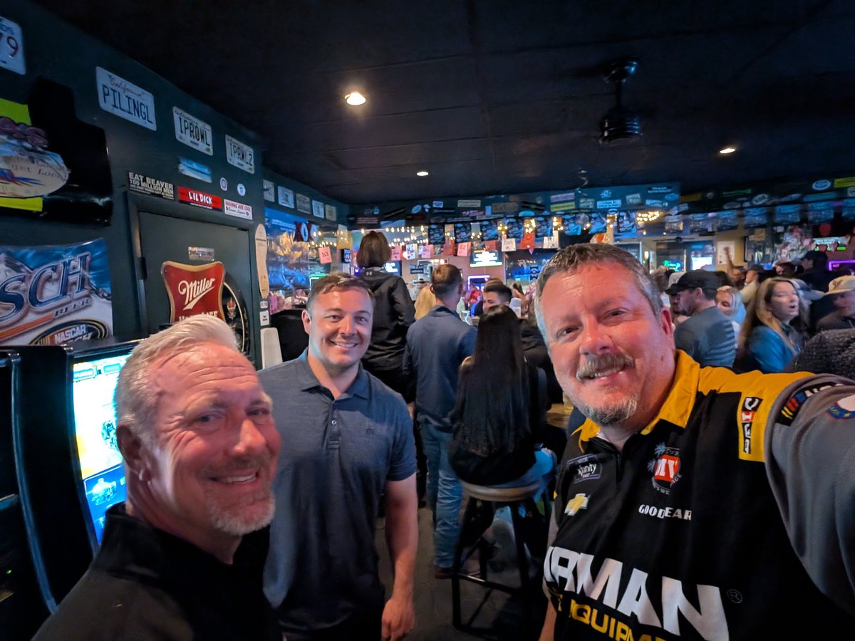 tropicalupdate's tweet photo. Celebrating an awesome day at Daytona with my buddy Jason from Firman and driver Patrick Emerling. He had a fantastic race and P13 finish tonight for sure. Cheers! Any guesses where we are? https://t.co/OKsqiTRrNb
