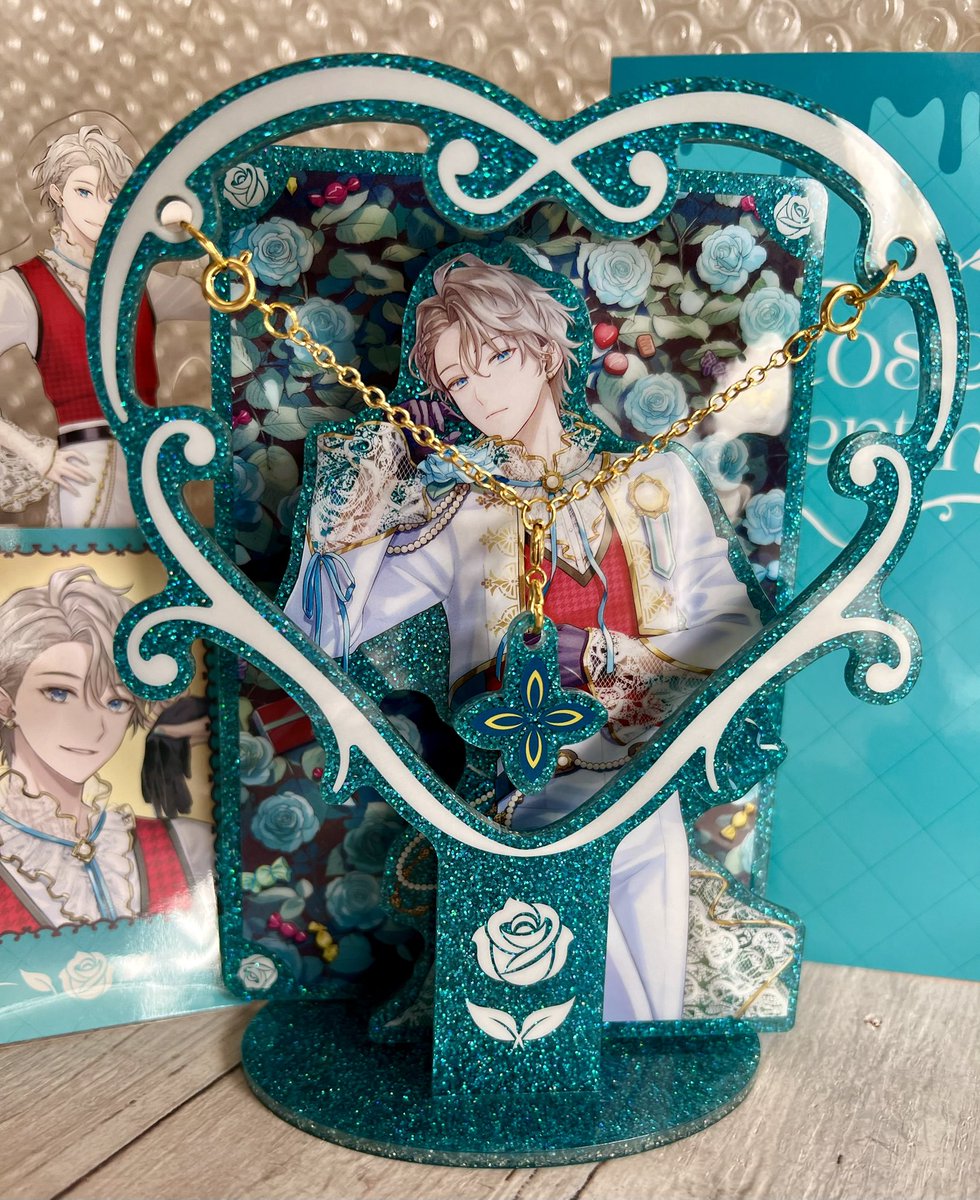 甲斐田晴くんのRose Valentine届いた!! アクスタLでけぇ！ 即完売した