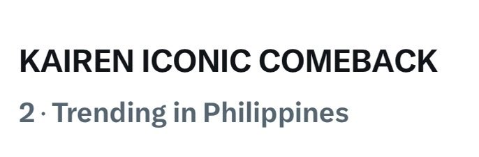 KAIREN TEAM tweet media