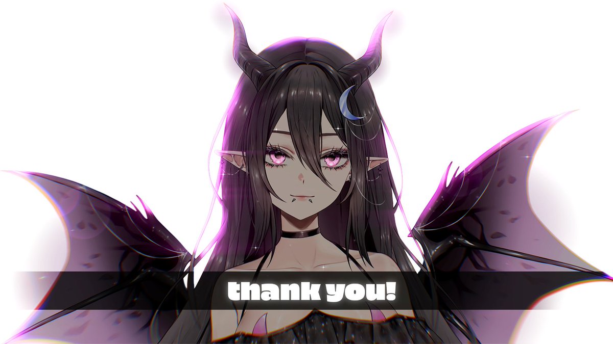 Eusol 🌙🖤 Demon Vtuber tweet media