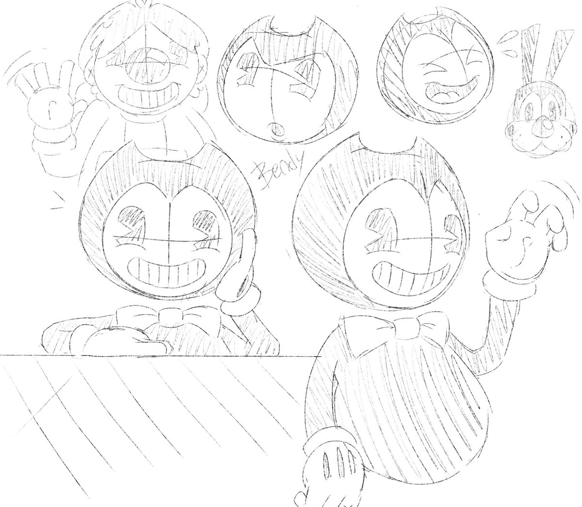 Some bendy doodles idk