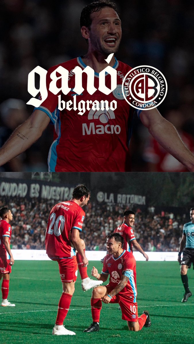 “Cuando somos nosotros nos va bien”, supo decir un histórico de pelo largo que hoy esta en el banco de #Belgrano. Y algo de razón tenía. 

TRIUNFAZO. 

Equipo con identidad, referentes, huevos, buen fútbol e inteligencia (también un poco de suerte, siempre necesaria).

Dale la B.