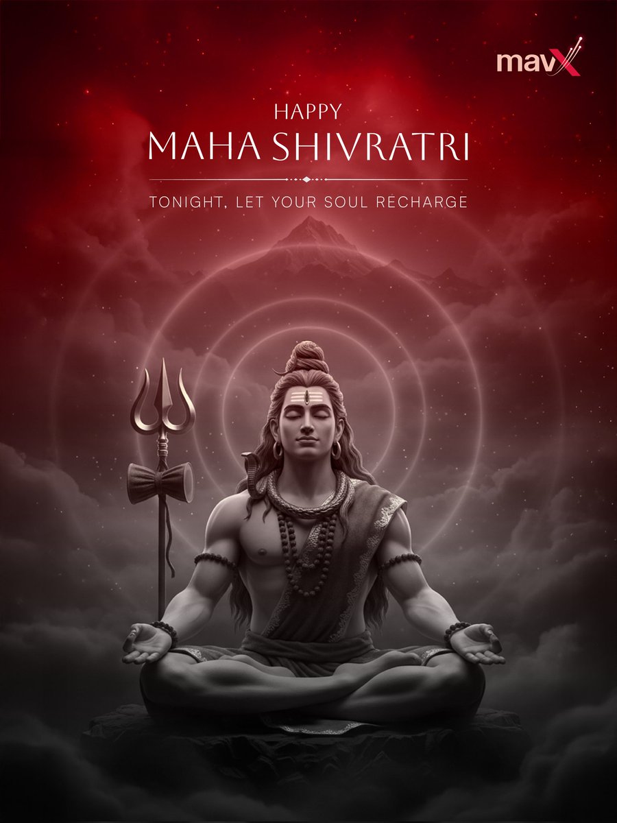 MavXNetworks's tweet photo. Stay connected to divine blessings this Maha Shivratri! 🙏✨ Let's celebrate this auspicious occasion with unwavering faith and devotion. 

#mavX #MahaShivratri https://t.co/BsXjP2q2zX