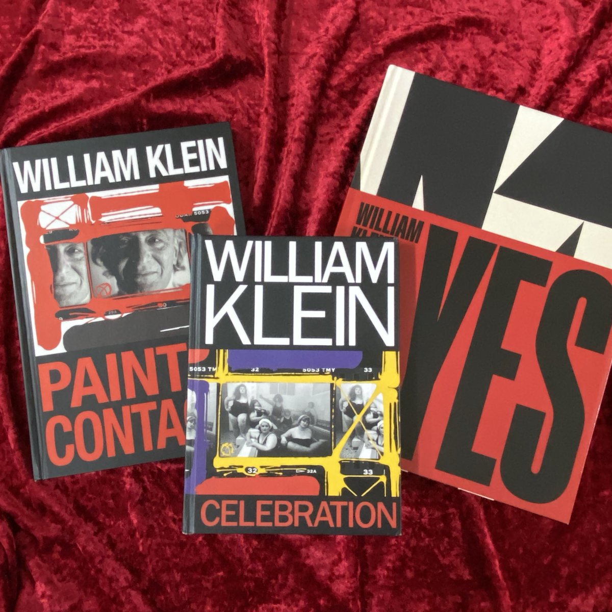 アメリカ出身の写真家、映画監督、画家、ウィリアム・クラインの写真集