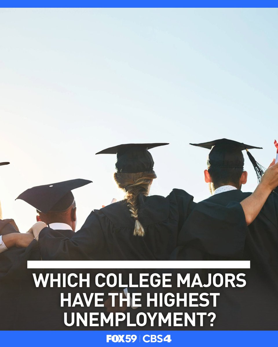 Which college majors have the highest unemployment rate? Is your major on the list?
Read more here: fox59.com/news/national-…