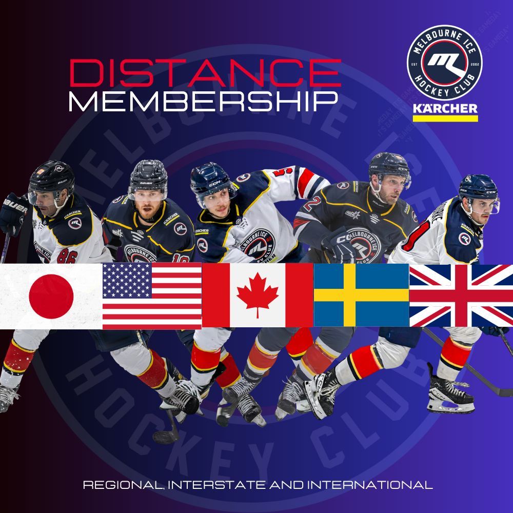 Not all ICE fans can get to the stadium to watch our games — some are regional, interstate, or even international. That’s why we’ve introduced a new range of Distance Membership packages so you can still be part of the ICE. Learn more today. buff.ly/5BHfmCF