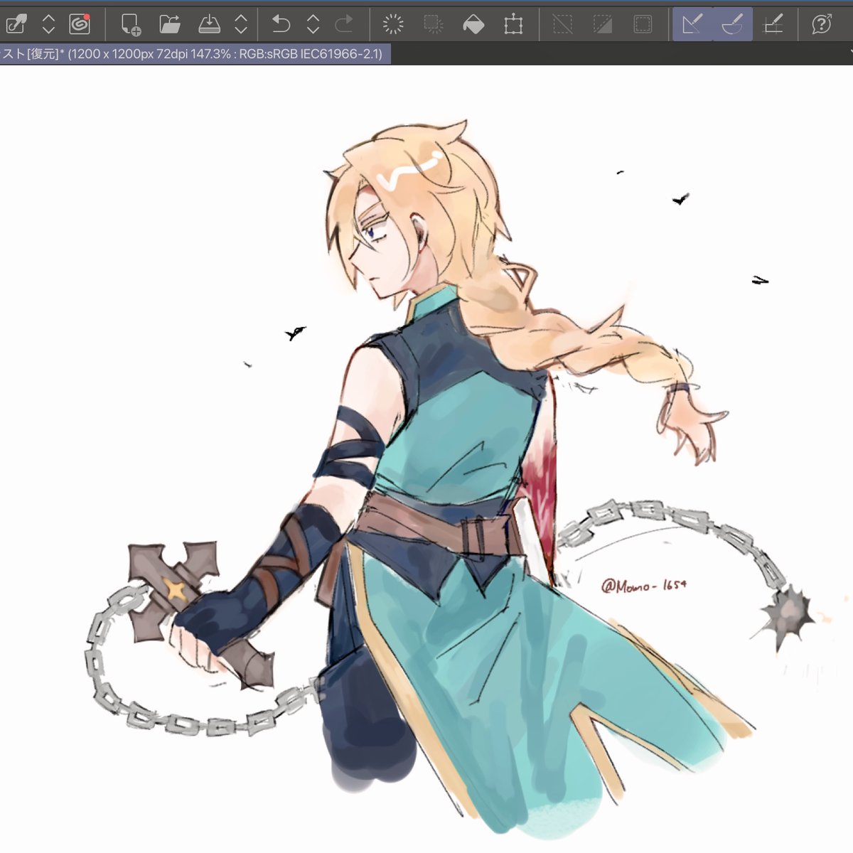 #CastlevaniaBelmontsCurse 
女の子かな〜男の子かな〜