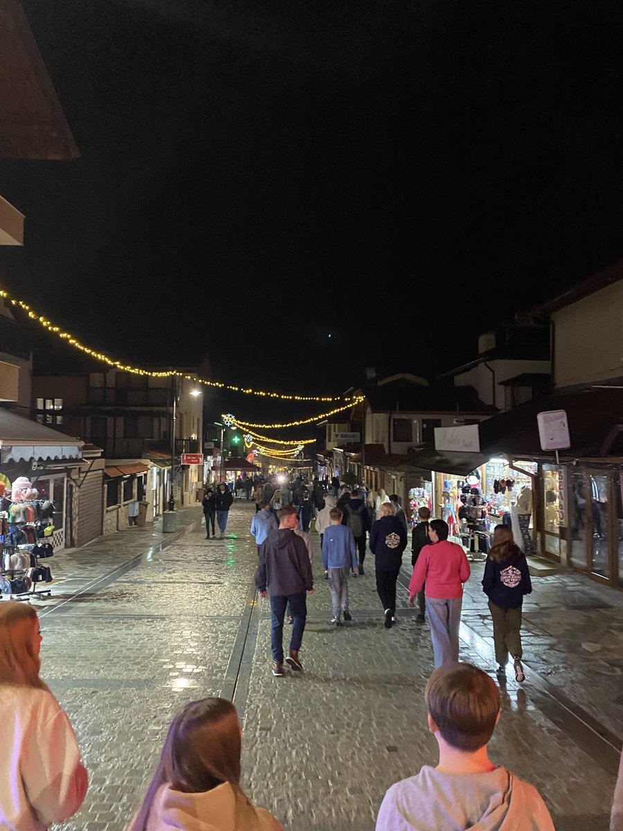 Gift shopping in Bansko town.