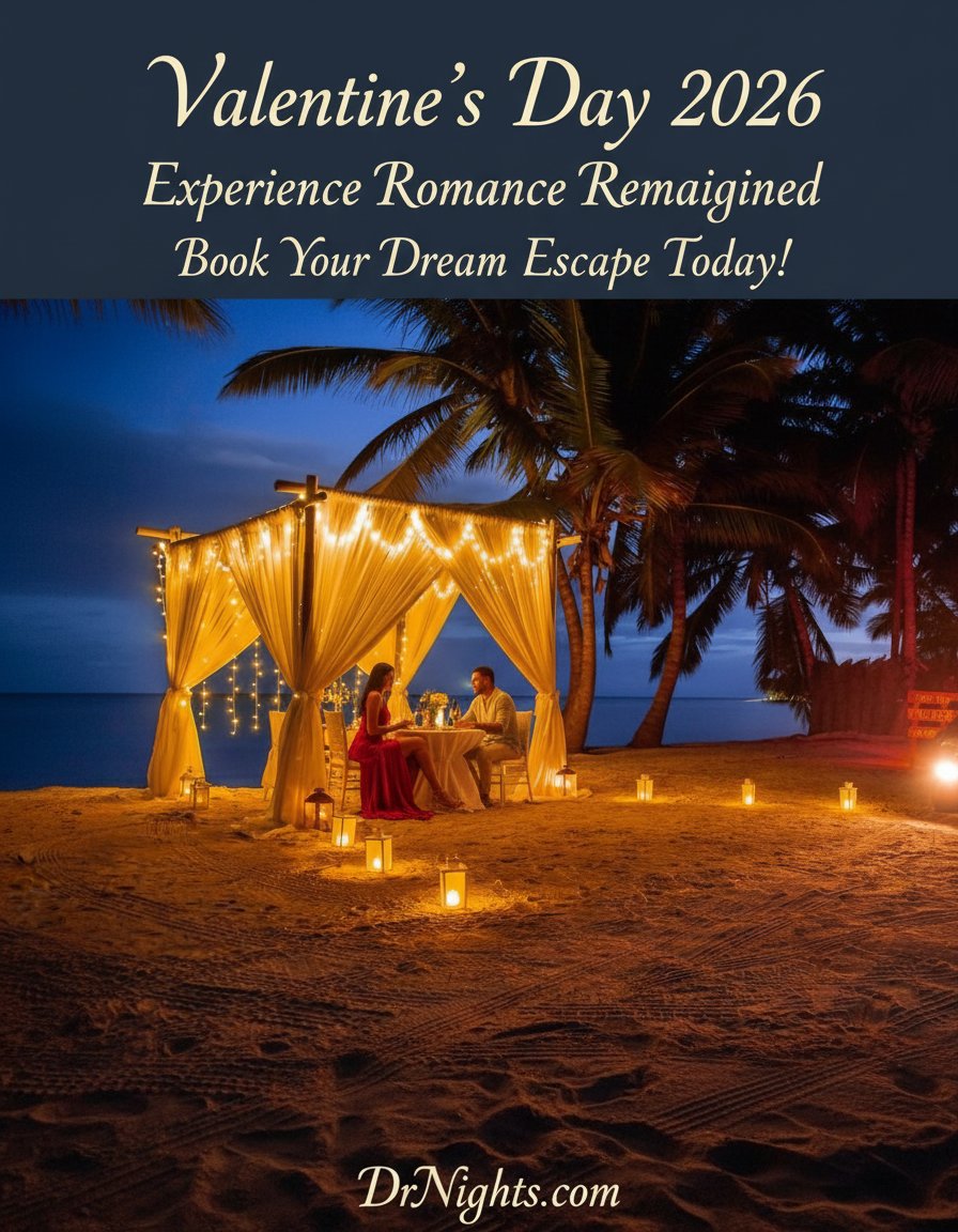 🌹 Private beach. Candlelit table. Just you two.

Valentine's 2026 beachfront dinners are NOW OPEN
for booking at Dr. Nights. 🔥

Don't wait — this sells out every year.
🔗 drnights.com/sex-vacations-…

#ValentinesDay2026  #TravelTips