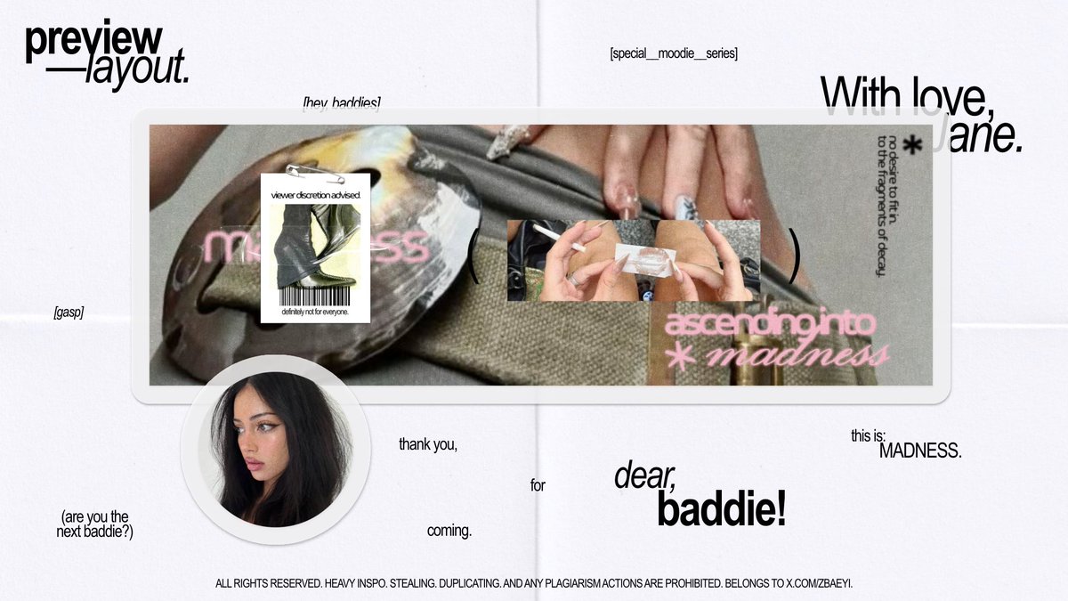 𝖩͟𝖺͟𝗇͟𝖾͟, open! tweet media