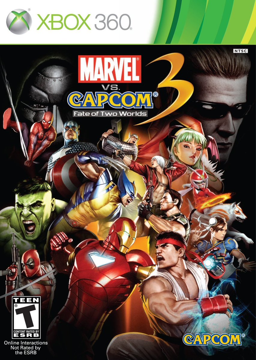 15 years ago today, Marvel vs. Capcom 3: Fate of Two Worlds was originally released on the PlayStation 3 and Xbox 360 in NA. It was developed by Capcom/Eighting and published by Capcom.
