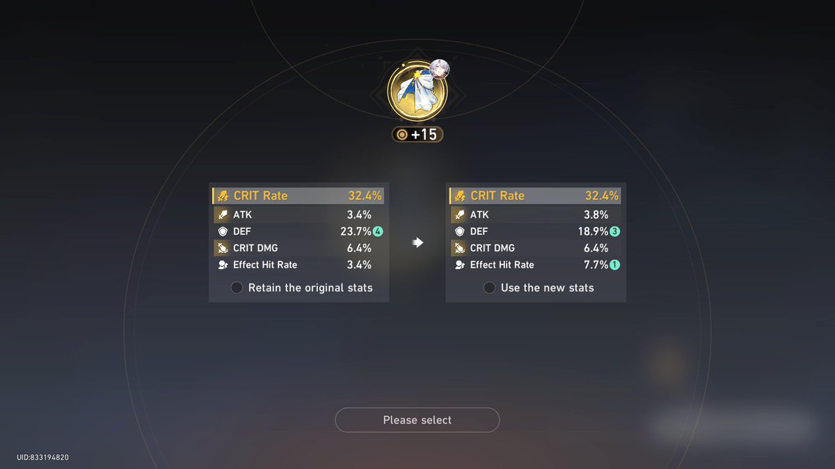 naxveed's tweet photo. i hate my life with this artifact luck https://t.co/c8lQ3EUEfk