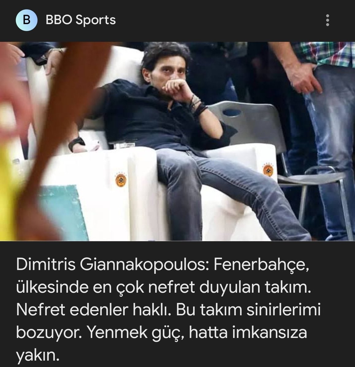 Gerginin yuklemesiyle konusmus ettigim kufurler hakedenlere ulasmis ...