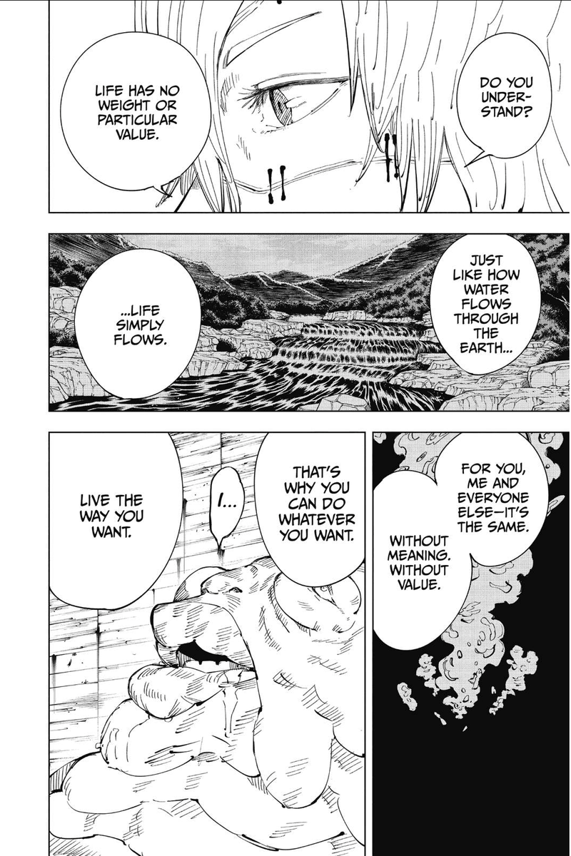 SampsonMichae10's tweet photo. @IncroyableSauce Mahito's similar to Sukuna? #beenknown
Also Mahito's the hatred between humans, not just their fear towards one another https://t.co/ZDnyPtrVCx