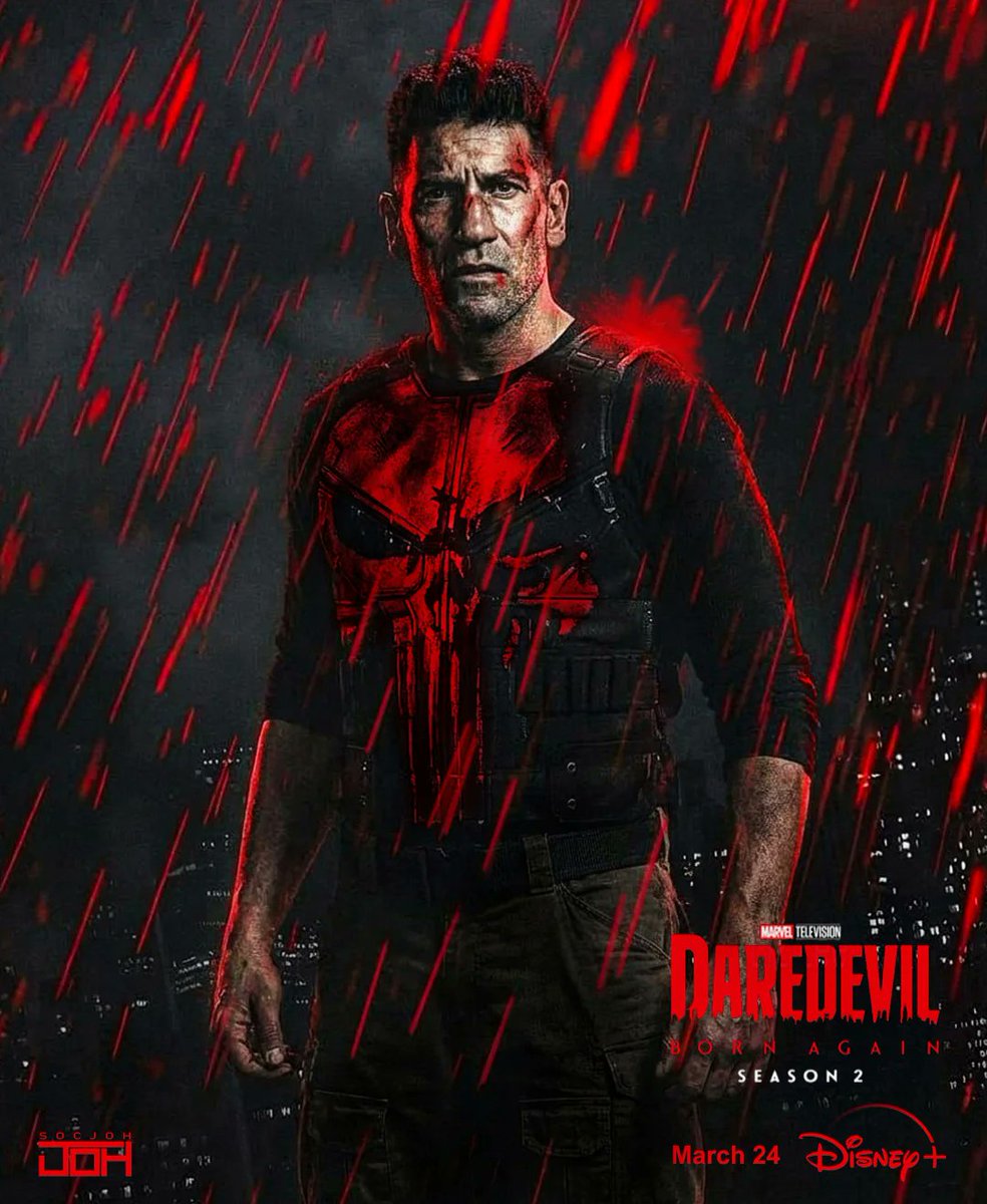 MovieCrazyP's tweet photo. Pósters inspirados en los personajes de #Daredevil: Born Again creados por @Socjoh.

Vincent D'Onofrio| Wilson Fix - Kingpin
Jon Bernthal | Frank Castle - The Punisher
Wilson Bethel | Benjamin Poindexter - Bullseye

#DaredevilBornAgain temporada 2, 24 de marzo en #DisneyPlus. https://t.co/NlYIaApmMs