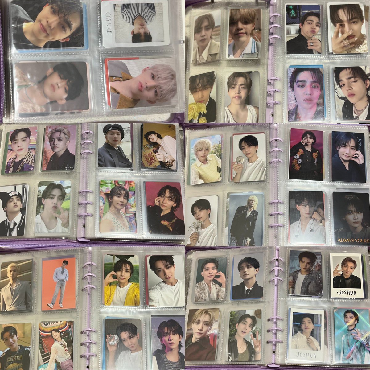 SEVENTEEN セブチ トレカ 過去 交換 譲 画像1~13枚目 求 画像14~18枚目