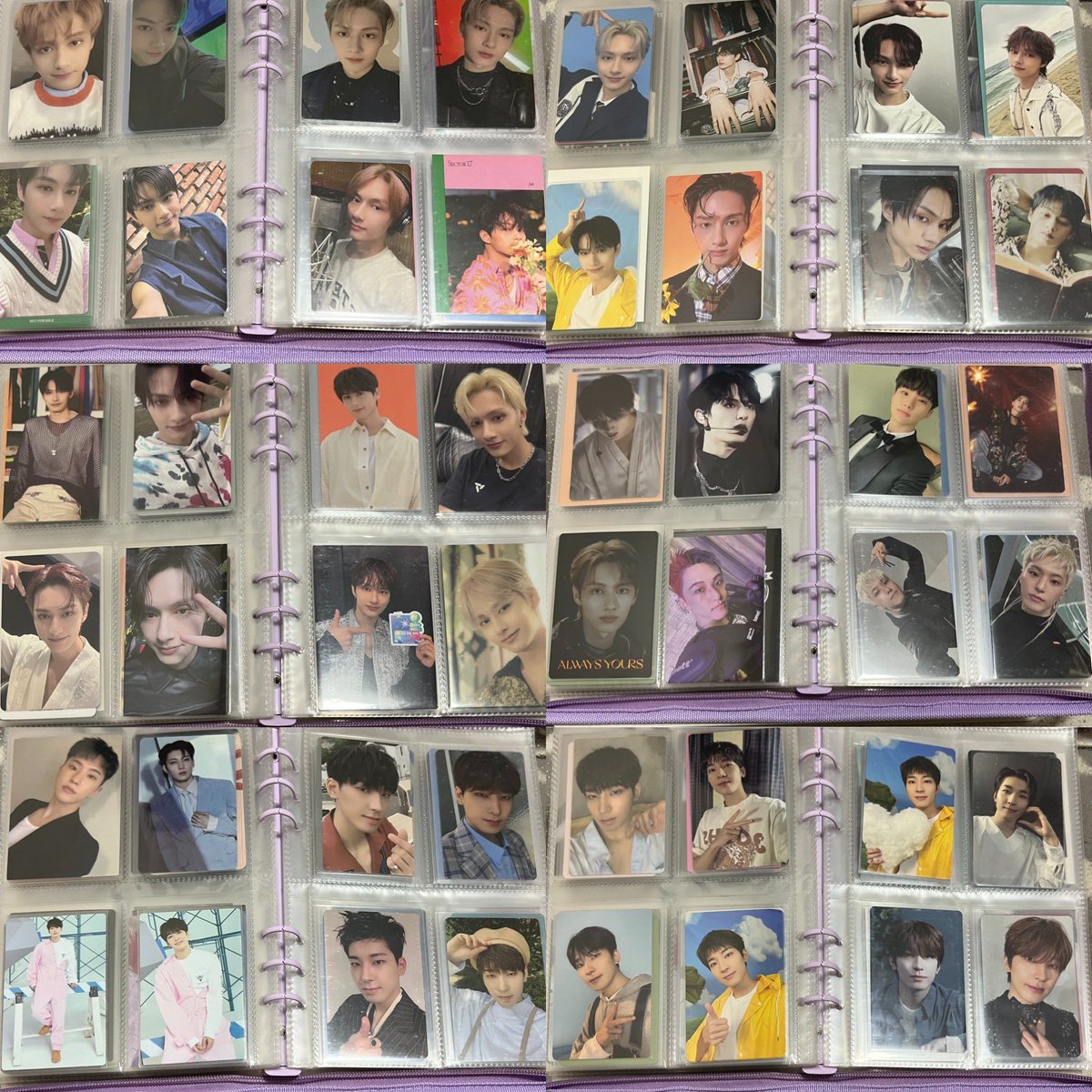 SEVENTEEN セブチ トレカ 過去 交換 譲 画像1~13枚目 求 画像14~18枚目