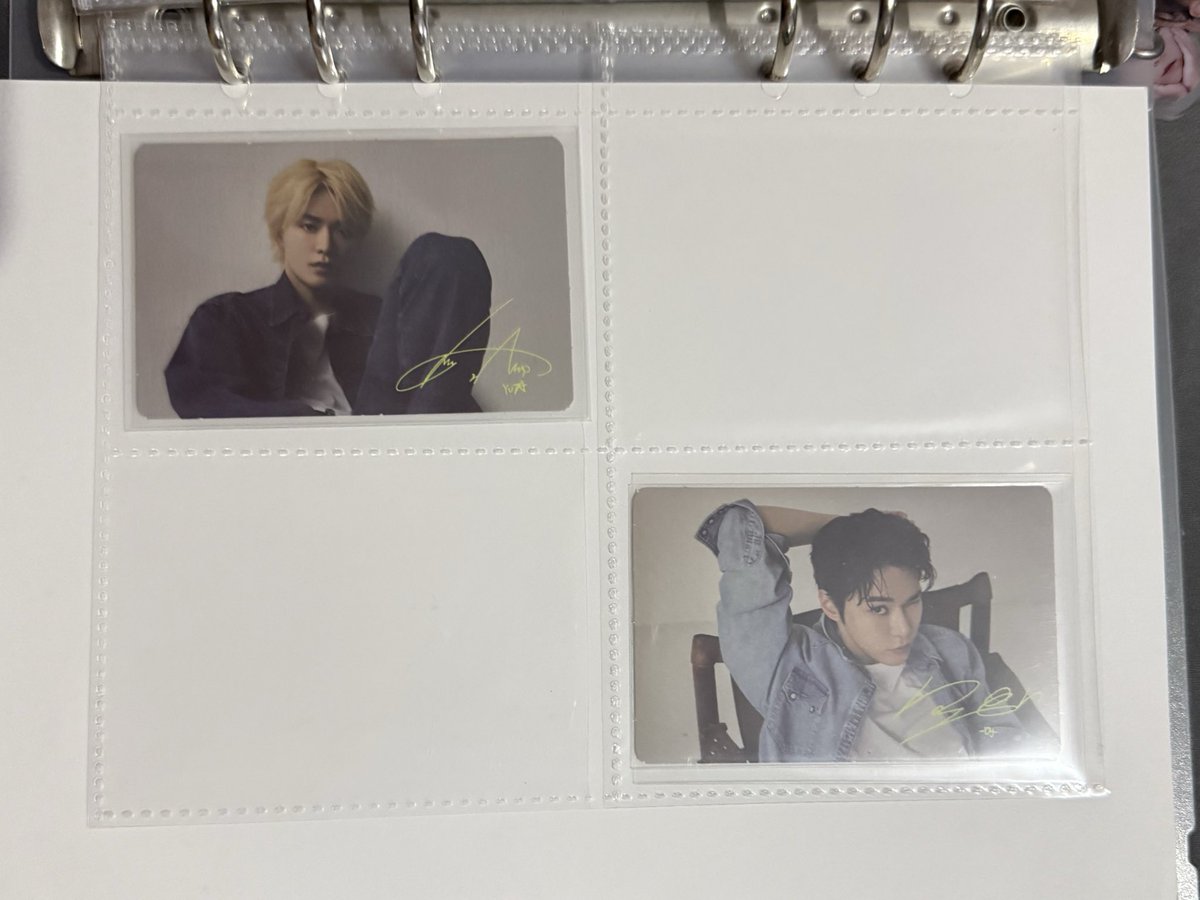 garin_im's tweet photo. wts Ifb PH

NCT 127 official photo cards, on hand

dm for inquiries
item price + Isf (ggx)

Be there for you - 200@
Yuta Taeyong

Nature Republic - 100@
Yuta Doyoung https://t.co/xMausUwM1h