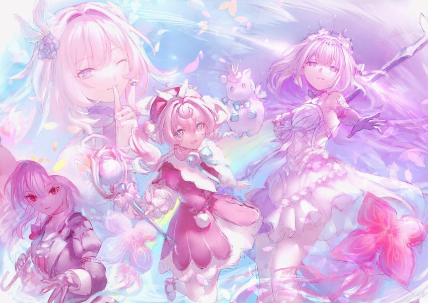 Pink girls do it best