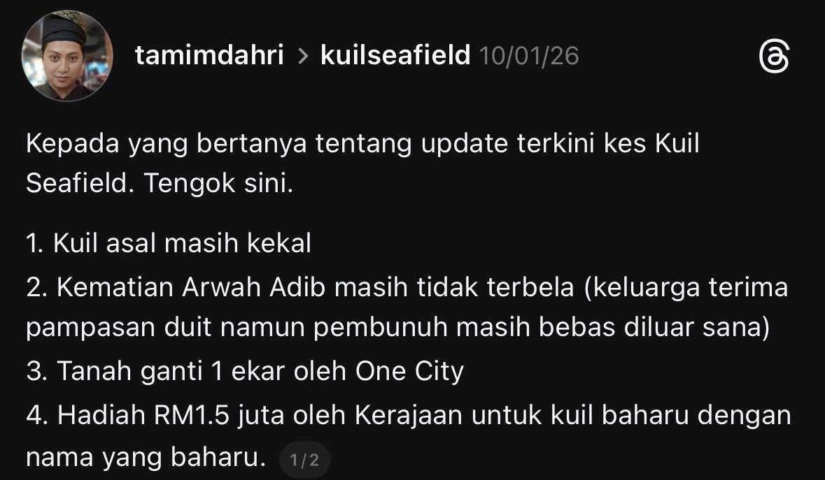 A4کليڠ #RobohKuilHaram tweet media