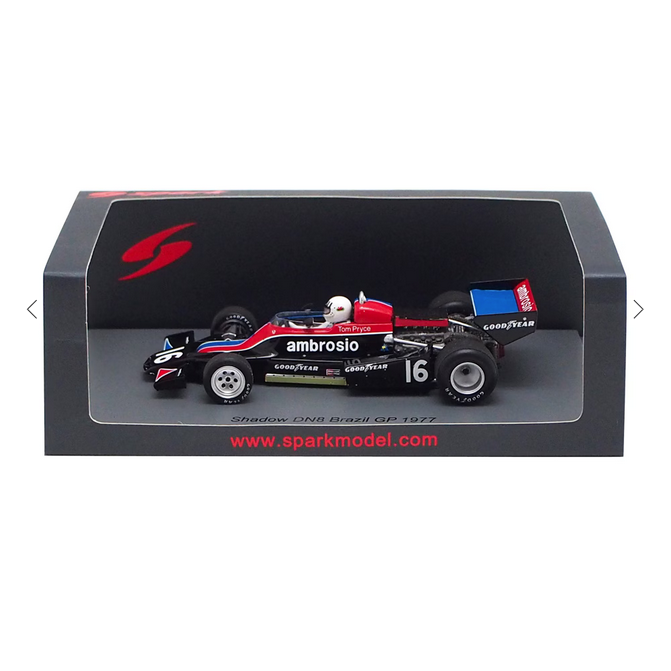 ✨おすすめのモデルカー✨】 スパーク 1/43 シャドウ DN8 No.16 1977年