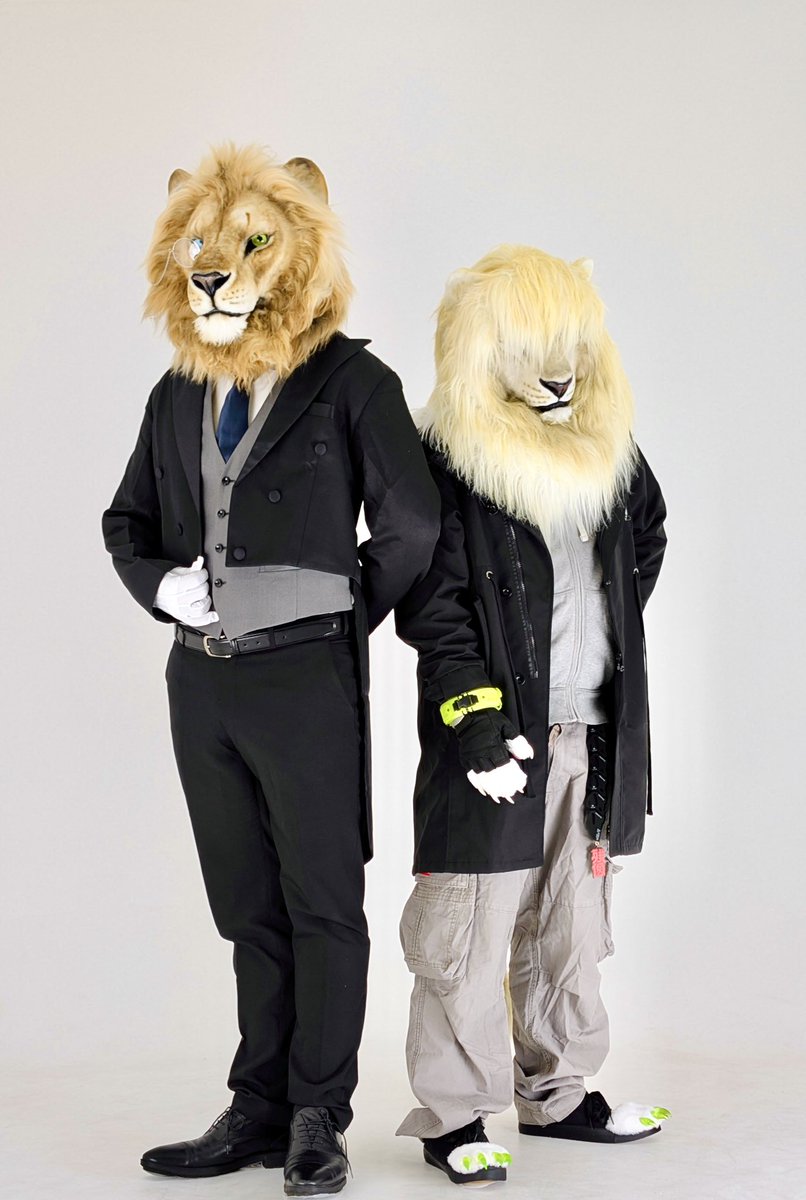 同じ工房の縁縁君と一緒に撮りました。
🦁<a href="/yosuga_amazoko/">天底 縁/Yosuga</a> 
🪡<a href="/Shrubiya/">Dongo</a>