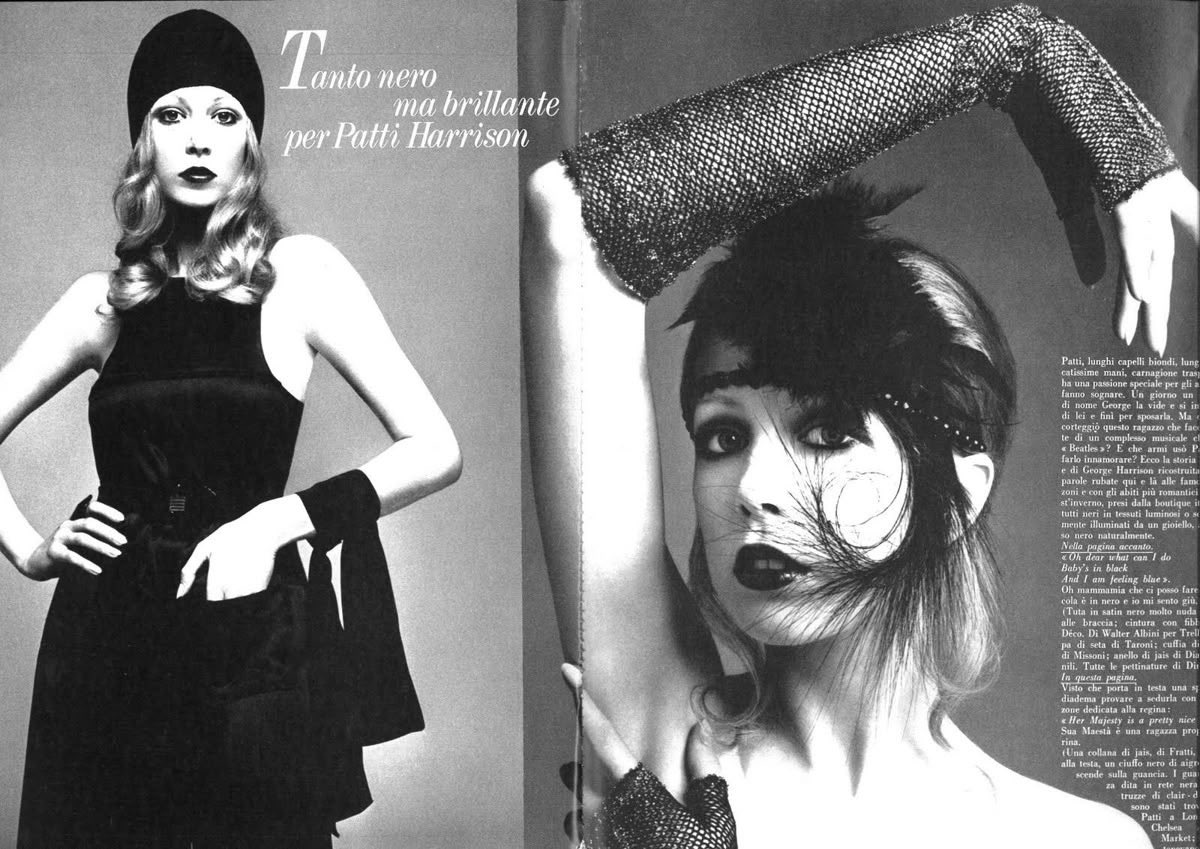 pattie boyd for vogue italia (1969)