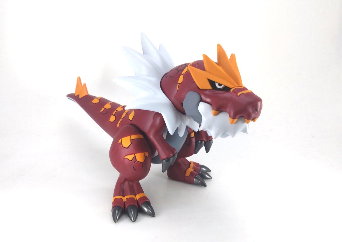 ポケプラカセキポケモンシリーズ、ガチゴラスを全塗装しました！出来る