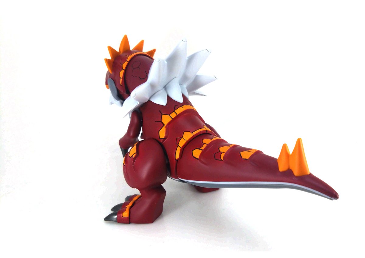 ポケプラカセキポケモンシリーズ、ガチゴラスを全塗装しました！出来る