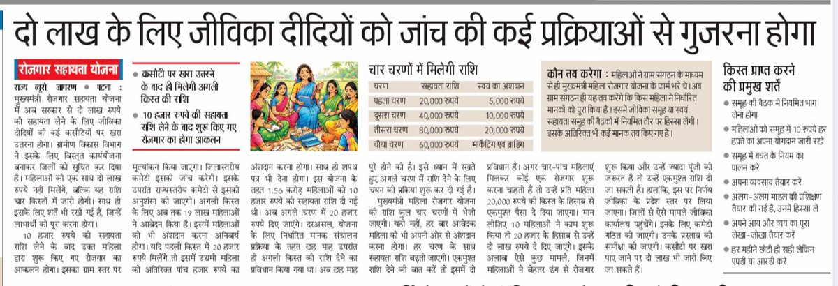PCS_SWR's tweet photo. अखबारों में बिहार #BPSC 
#BPSC_PT 
#BPSC_Mains 
#71stBPSC_Mains
#72NDBPSC_Mains https://t.co/0vWC5YBWM5