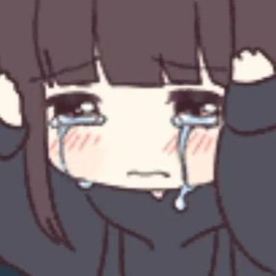 -  She is Menhera-chan
-  She is Crying bcz No one Interact with Her 😭