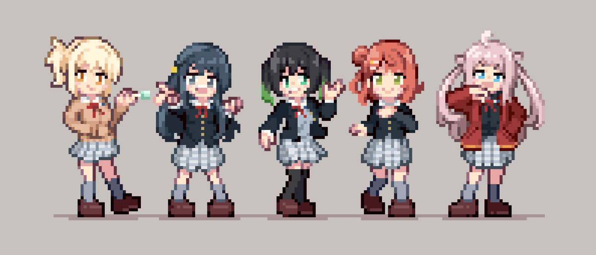 hira_32768's tweet photo. 🌈2年生ドット絵 https://t.co/x7WqKtdo0n
