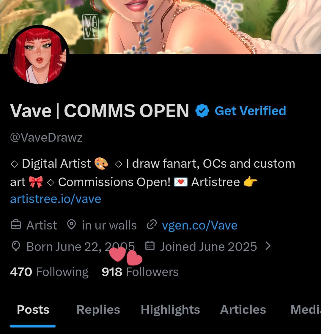 900 people decided my drawings were worth seeing on their timeline… that's crazy to me 🥹

thank you for the support 💕