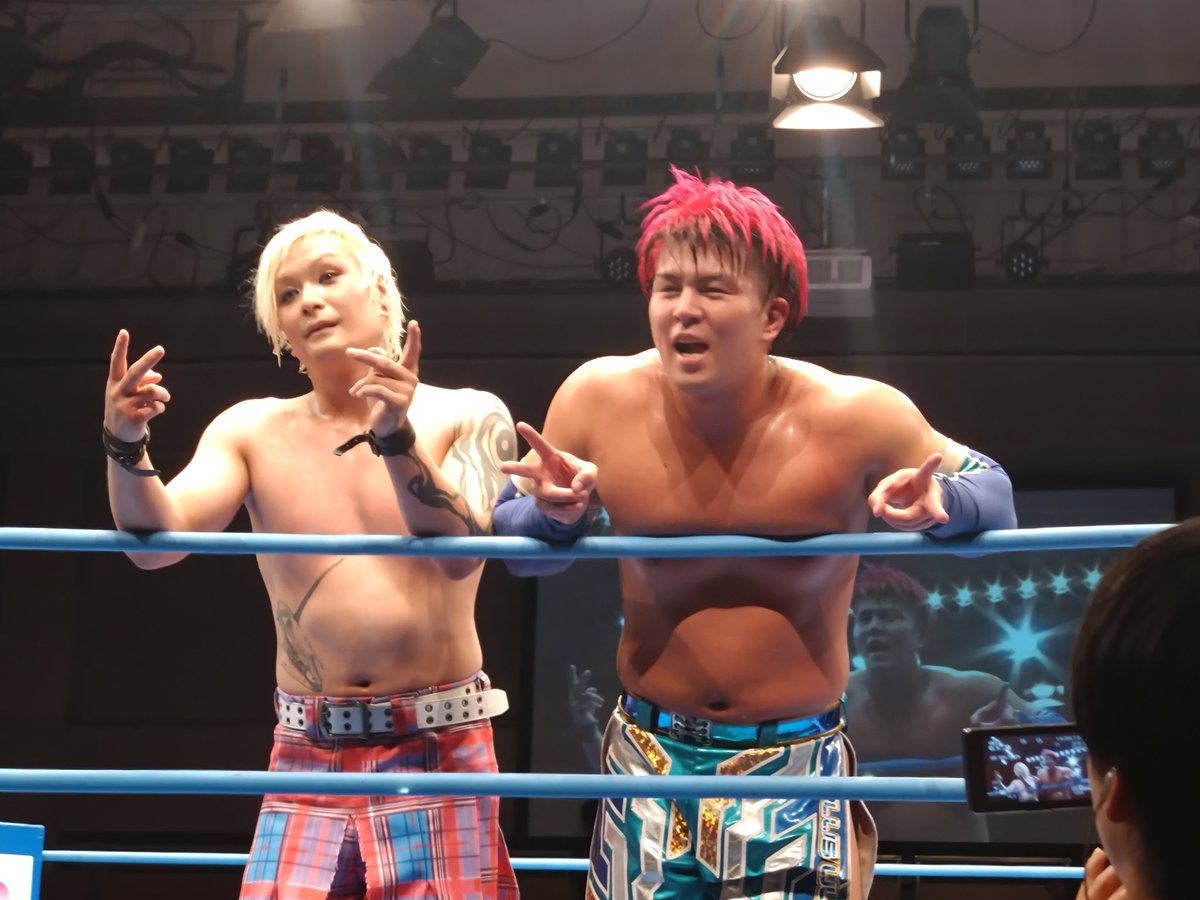 Plus Ultra→Let's Punk〆でした。来月の八王子までJr.勢の闘い