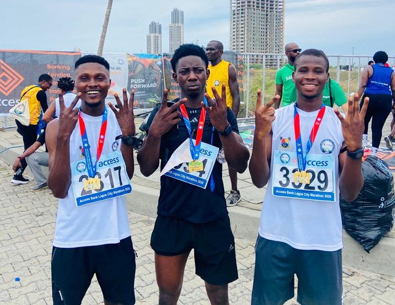 Slimany_'s tweet photo. My virgin marathon.
42km, I did this, I earned this. 🔥
Respect the distance. 
I am the first in my bloodline to do this by the way..
This one belongs to me the communities that made the miles lighter. 
Shoutout NCL, ERC, BRC &amp; Trackstars. 
#LagosCityMarathon2026 https://t.co/kcw9qMALIf